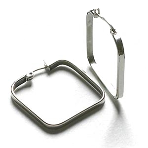 Steelx ER104 Square Polished Steel Hoop